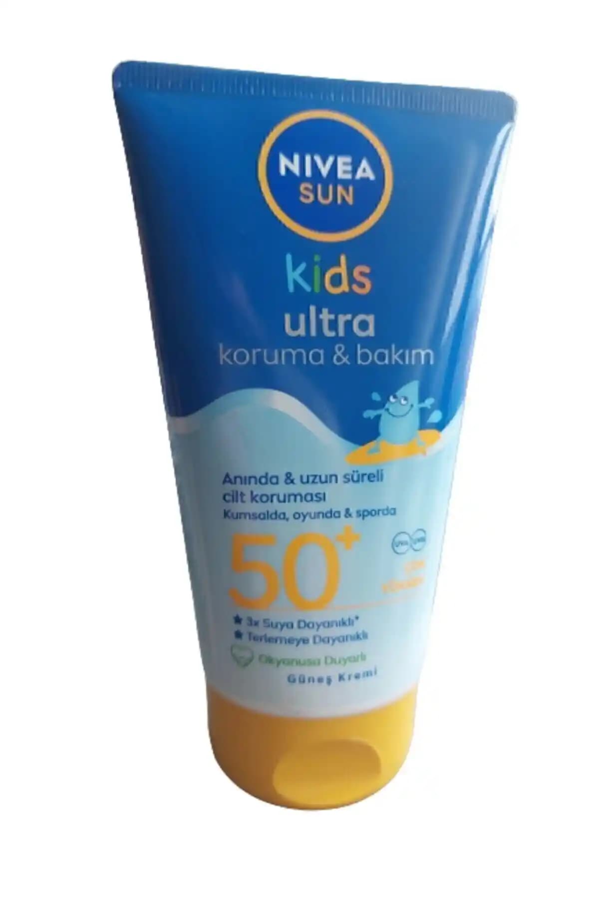 NIVEA Sun Ultra Kids Güneş Kremi SPF 50+ Çocuklar İçin Güvenilir Koruma ve Bakım