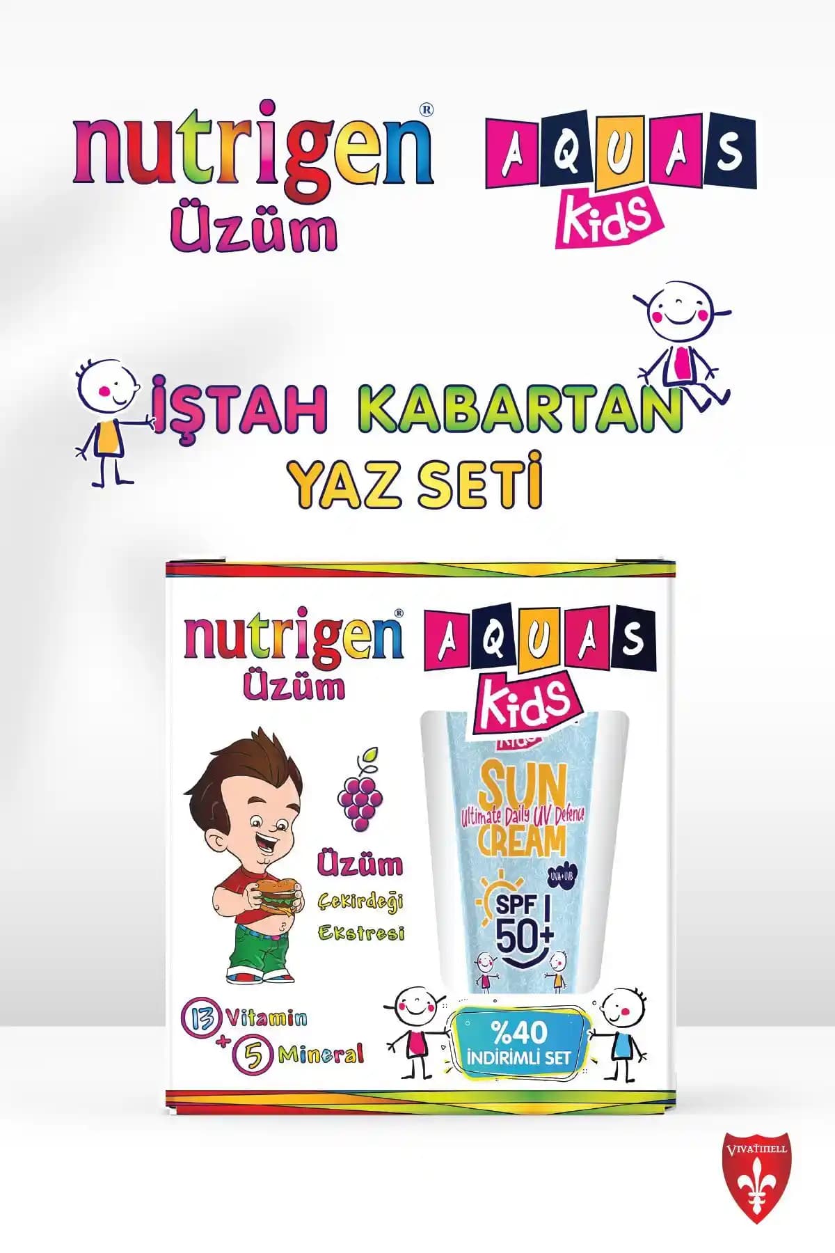 Nutrigen Üzüm Aquas Kids SPF 50 Güneş Kremi: Çocuklar İçin Güvenilir Güneş Koruma Ürünü