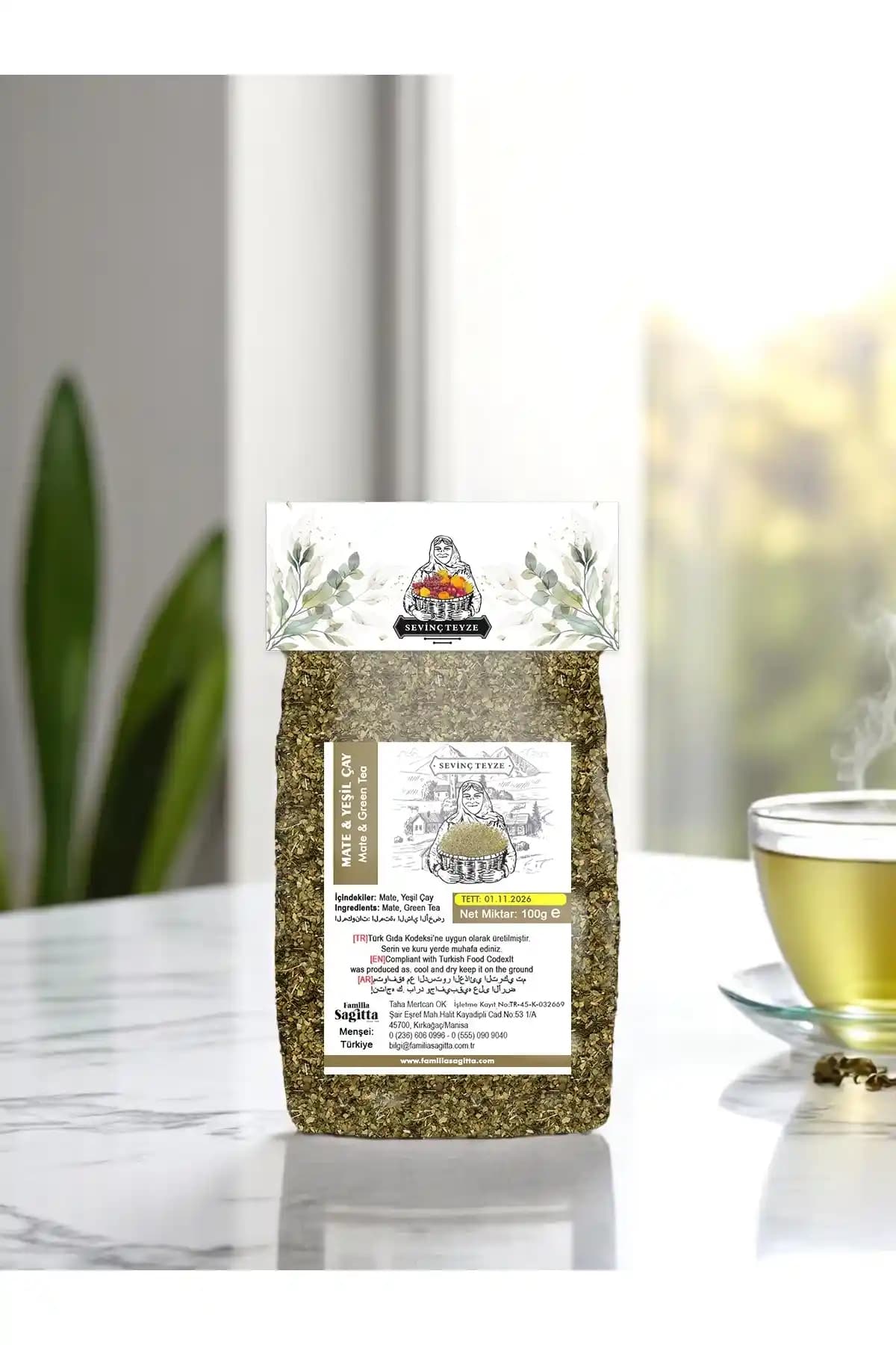 Organik Teyze Sevinç Teyze Mate ve Yeşil Çay Ürünü Hakkında Detaylı Bilgi ve Değerlendirme