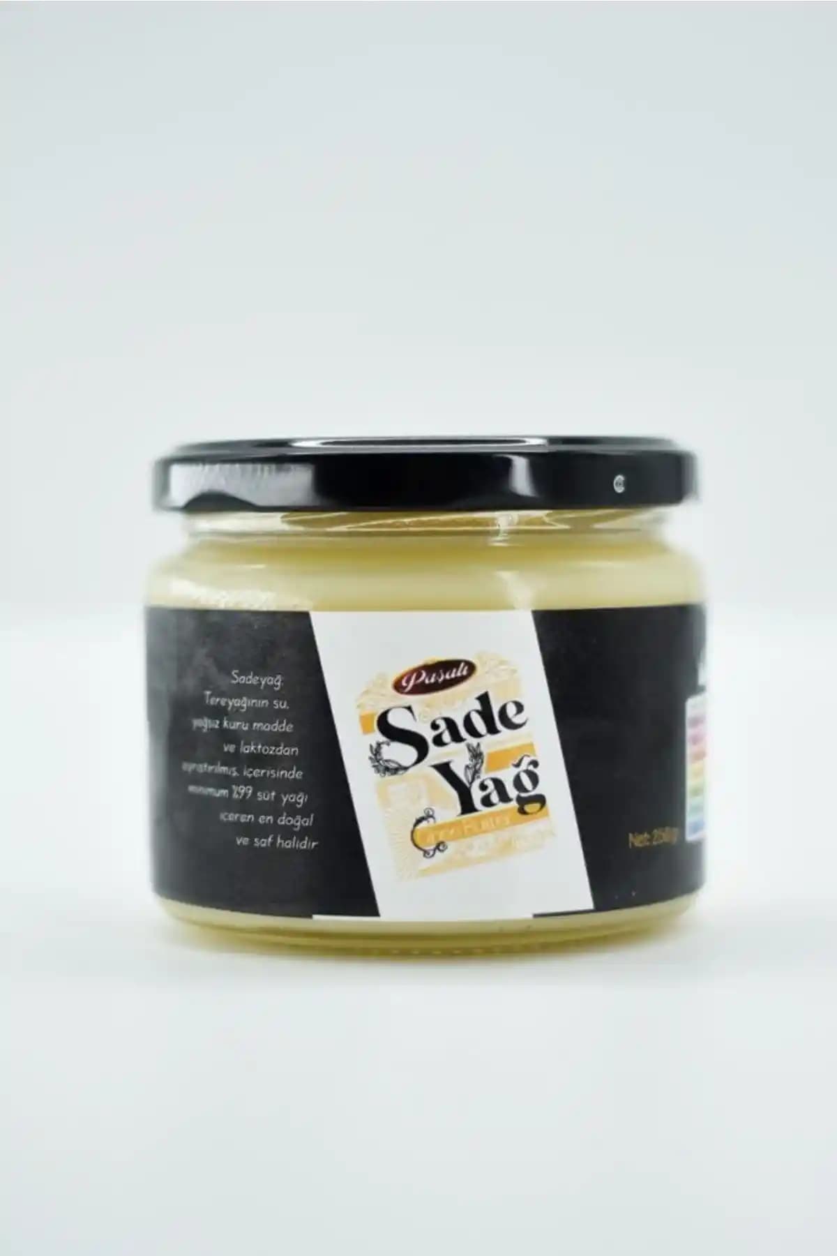 Paşalı Sade Yağ Ghee 250g Doğal ve Sağlıklı İçeriğiyle Güvenilir Bir Seçenek