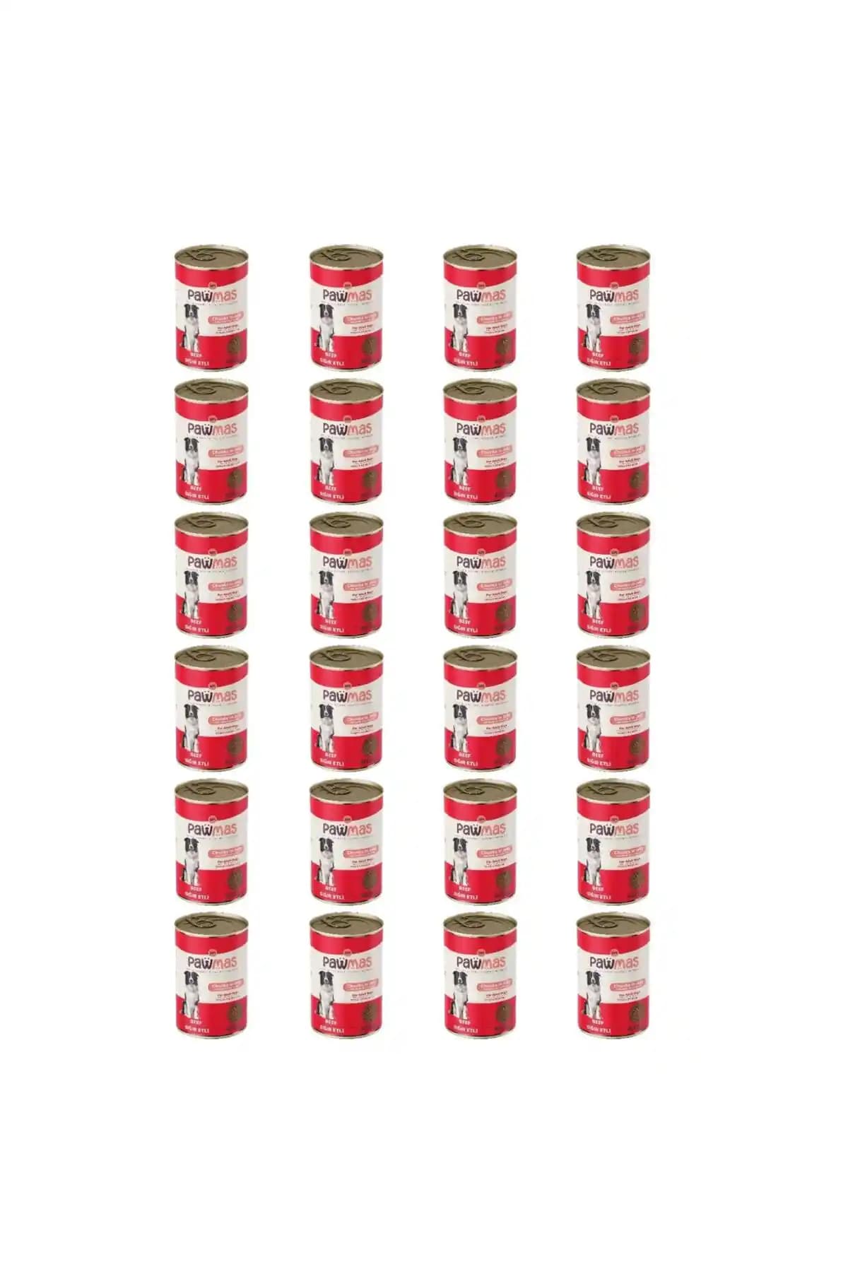 Pawmas Sığır Etli Yetişkin Köpek Konservesi: Doğal ve Besleyici Bir Köpek Maması Seçeneği