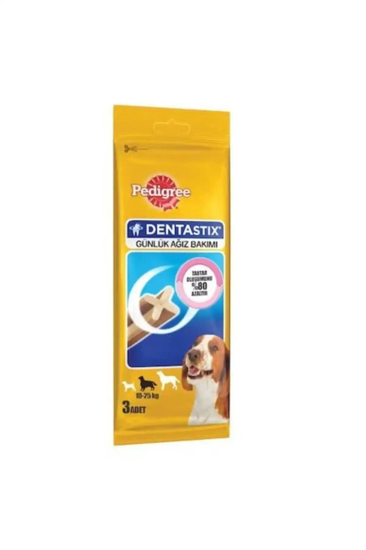 Pedigree Dentastix Medium Köpek Ödülü: Di̇ş Sağılığı ve Temizliği İçin Güvenilir Çözüm