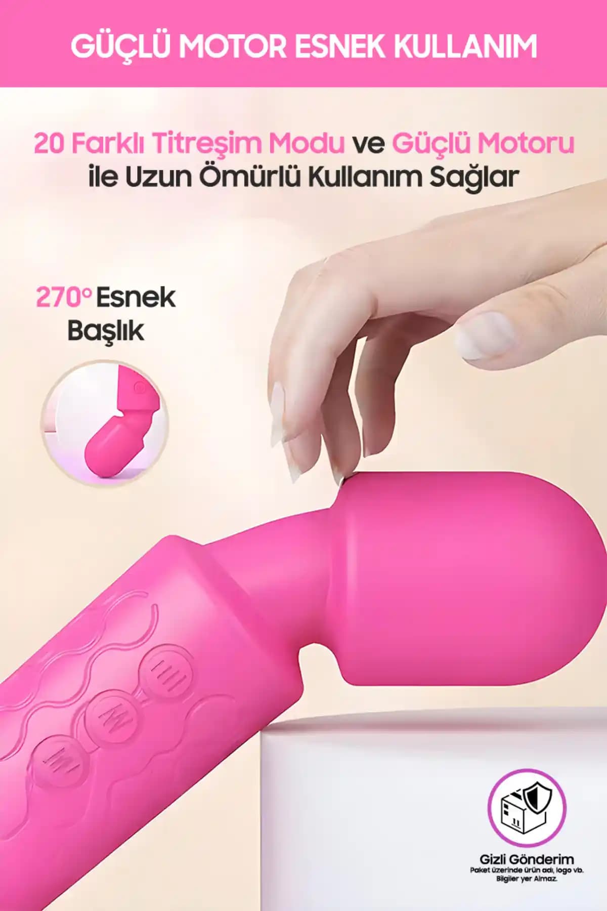 Pembe Tilki Bükülebilir Başlıklı G Noktası Vibratör İncelemesi ve Kullanım Özellikleri