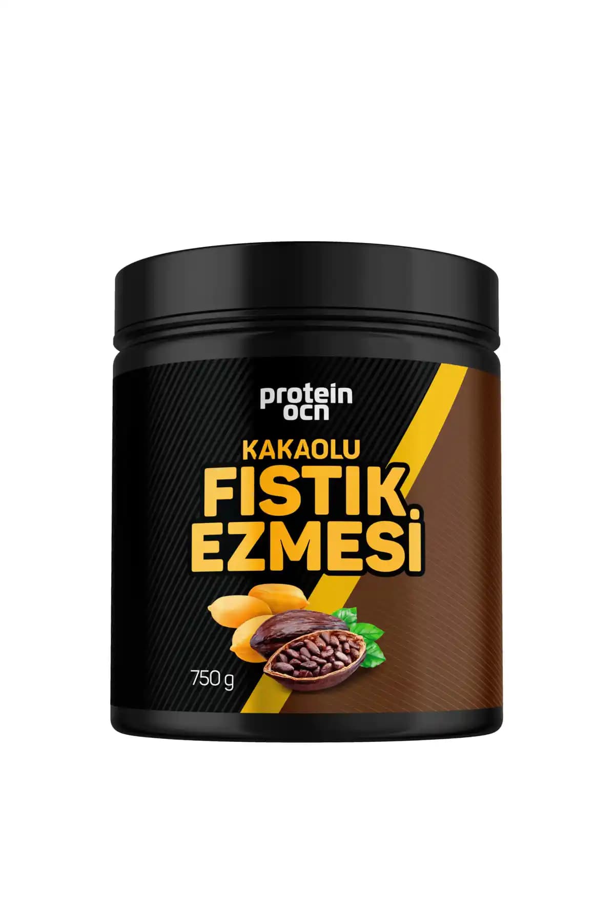 Proteinocean Kakaolu Fıstık Ezmesi 750g doğal ve sağlıklı şekersiz atıştırmalık