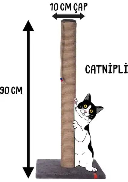Pugalo 90CM ve 65CM Kedi Tırmalama Tahtaları Karşılaştırması