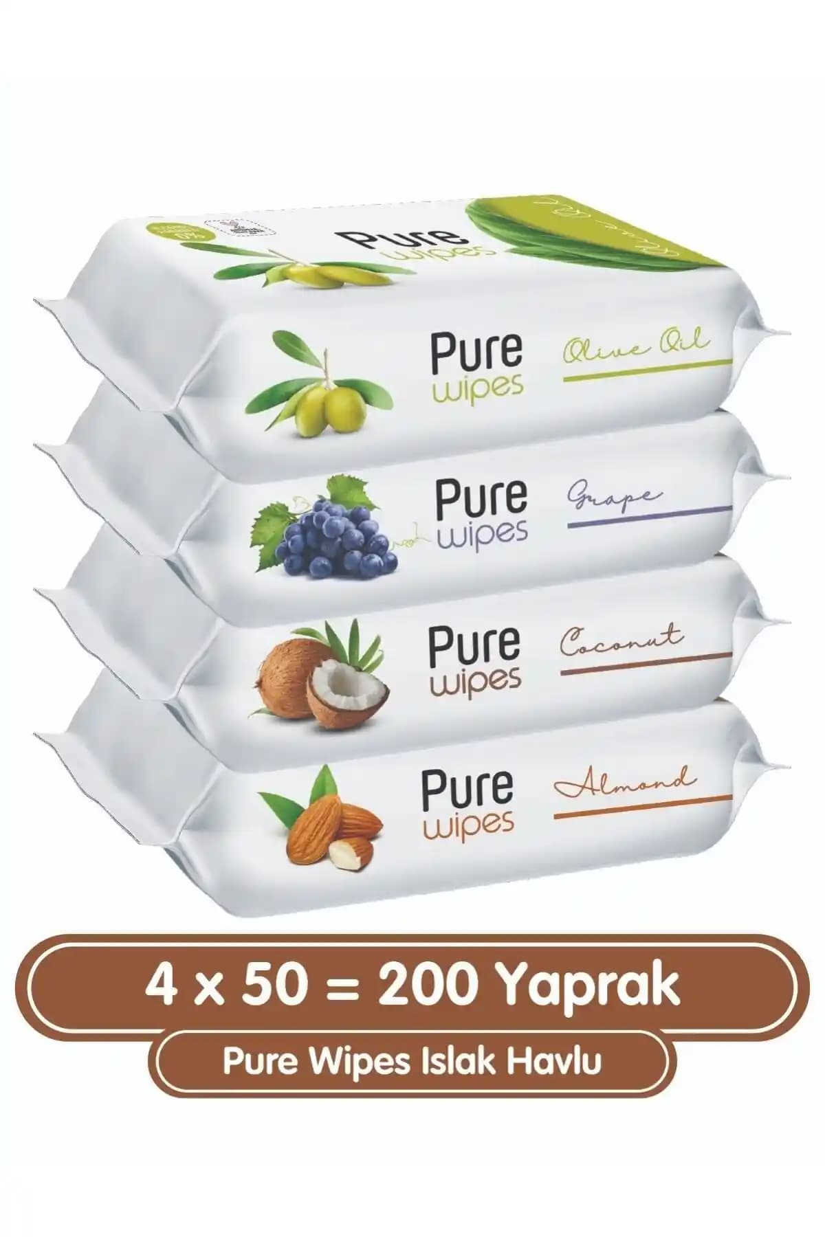 Pure Baby Pure Wipes Islak Havlu: Hassas Ciltler İçin Güvenilir Temizlik Çözümü