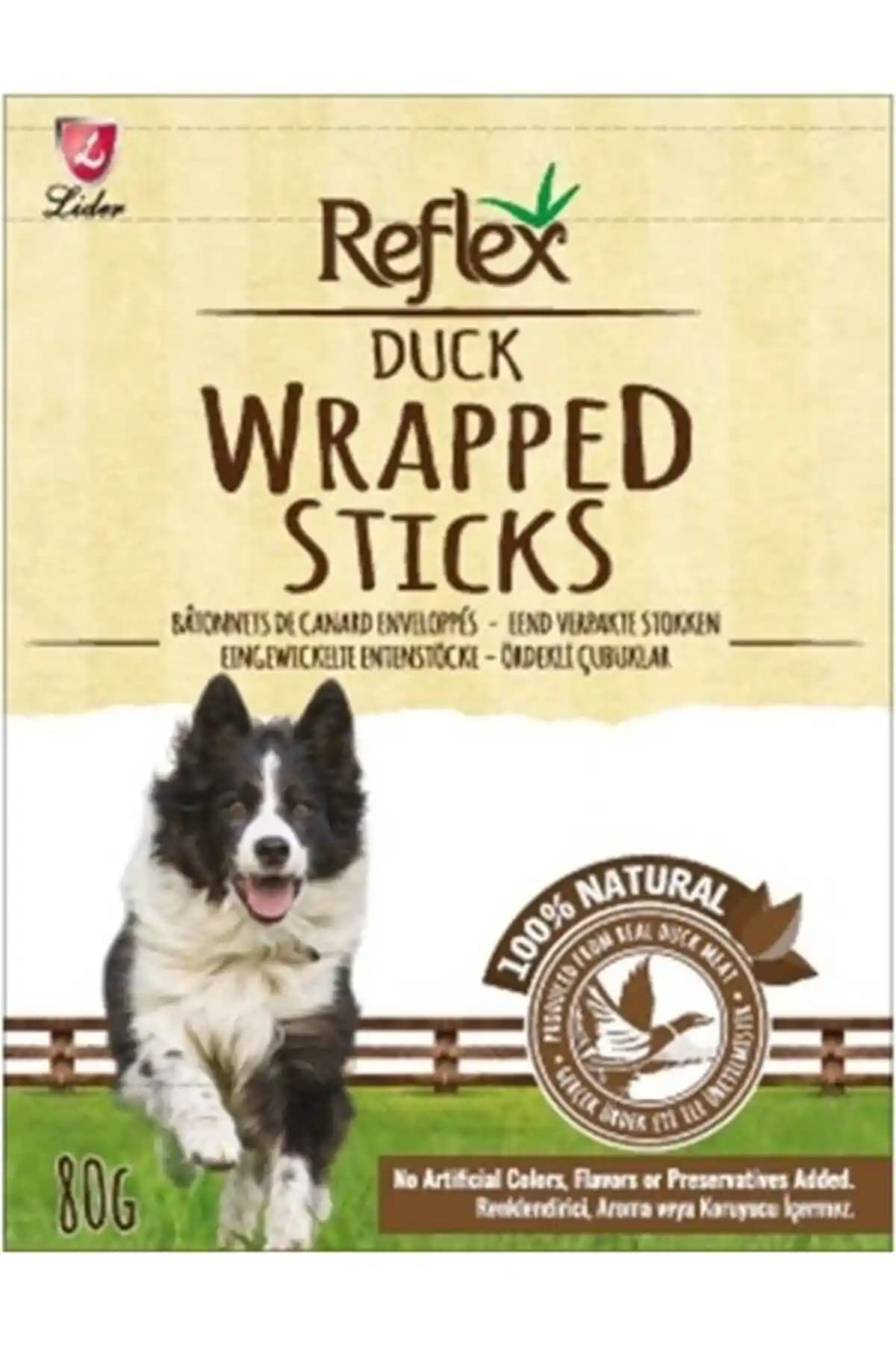 Reflex Chicken Crunchy Sticks Köpekler İçin Balık Aromalı Çubuk Ödül 80g