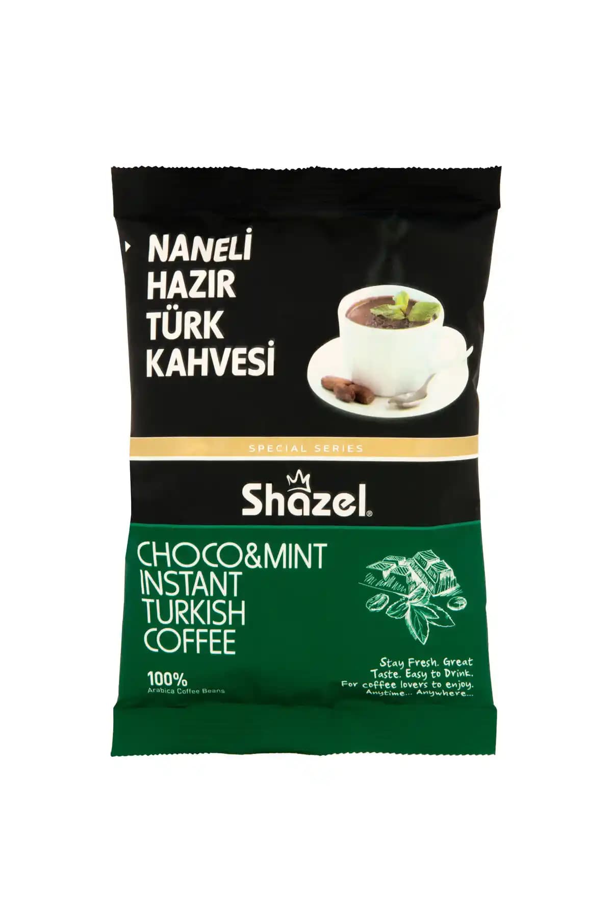 Shazel Naneli Hazır Türk Kahvesi: Pratik ve Aromatik Bir Kahve Deneyimi