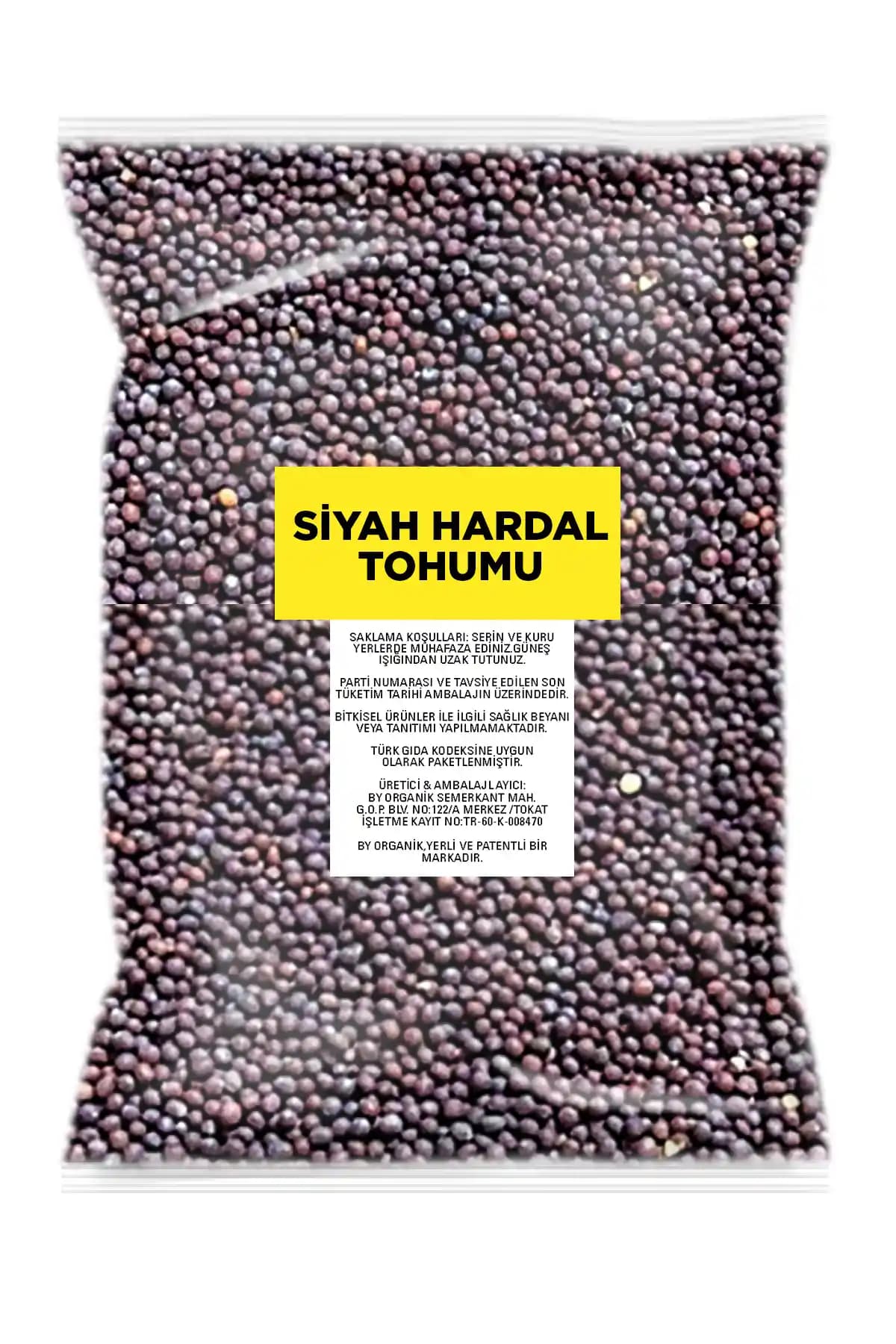 Siyah Hardal Tohumu 100g Yerli Üretim Doğal Baharat Sağlıklı Yaşam