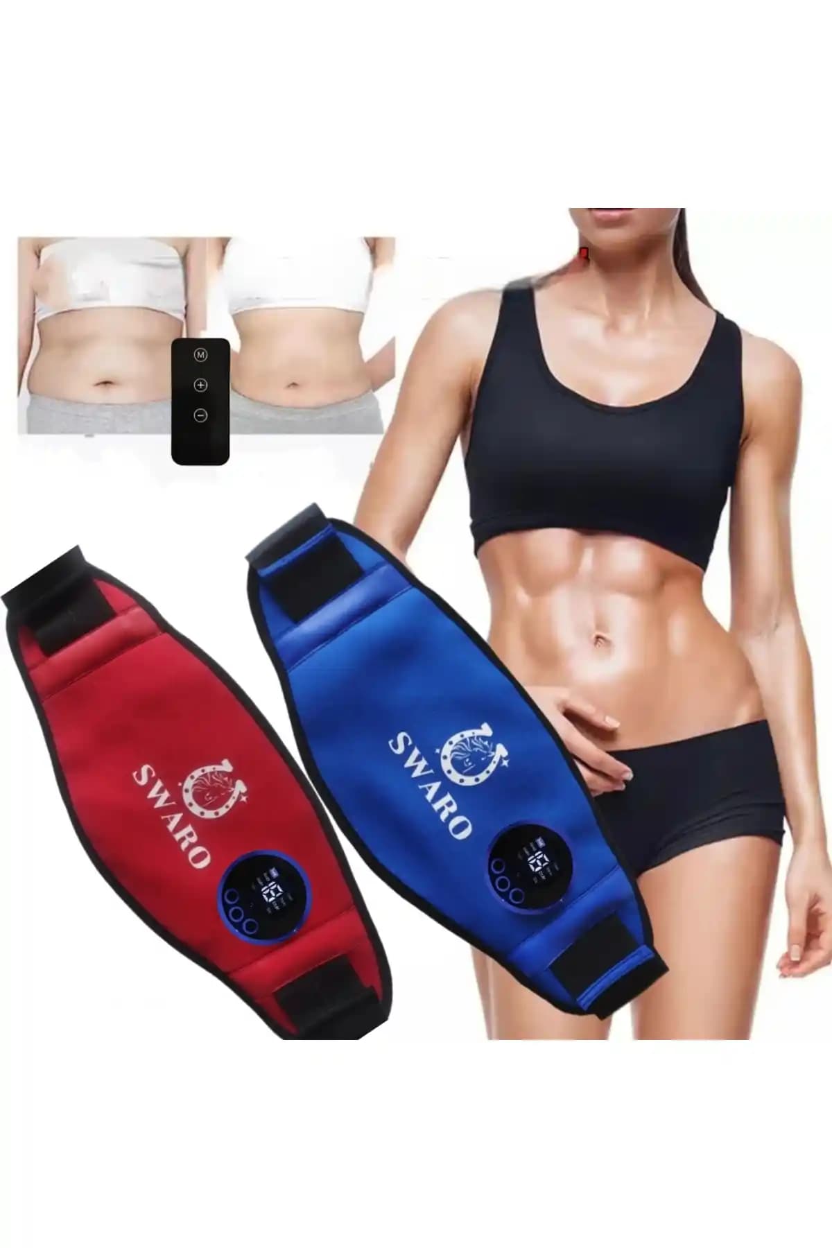 SWARO Premium Titreşim Sıkılaşma ve Kas İnceltme Cihazı ile Evde Profesyonel Antrenman