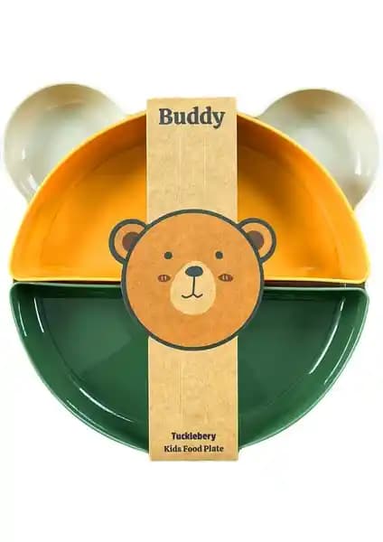 Tucklebery Buddy Mama Tabağı Seti Bebekler İçin Güvenli ve Eğlenceli Yemek Takımı