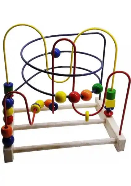 Üçer Ahşap Eğitici Labirent Koordinasyon Oyunu Büyük Çocuk Gelişimine Katkı Sağlayan Tasarım