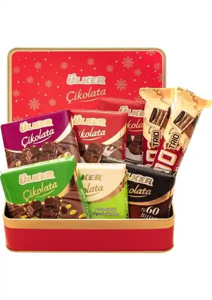 Ülker Çikolata Kutusu: Çeşitli Tatlar ve Kaliteli Lezzetlerle Dolu Hediye Seçeneği