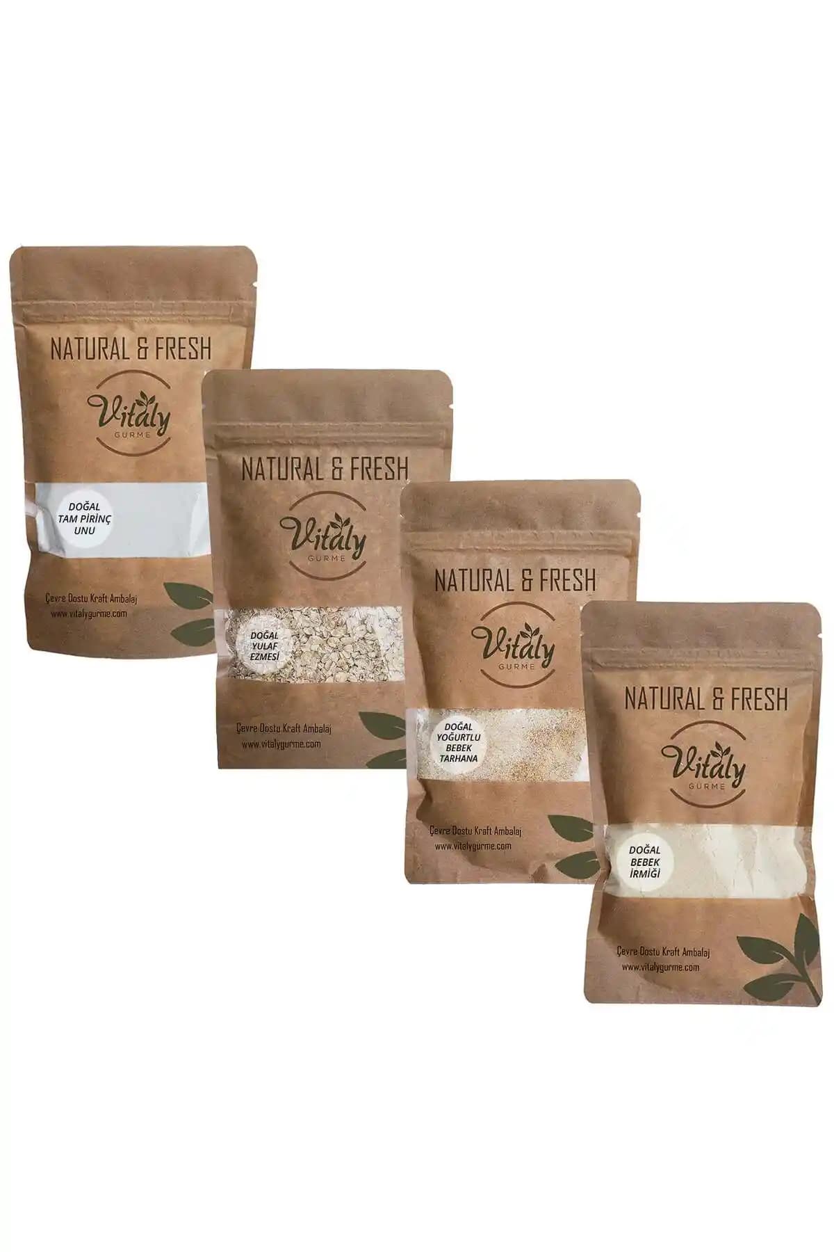 Vitaly Gurme Bebek Ek Gıda Seti Doğal ve Dengeli Beslenme İçin Güvenilir Seçenekler