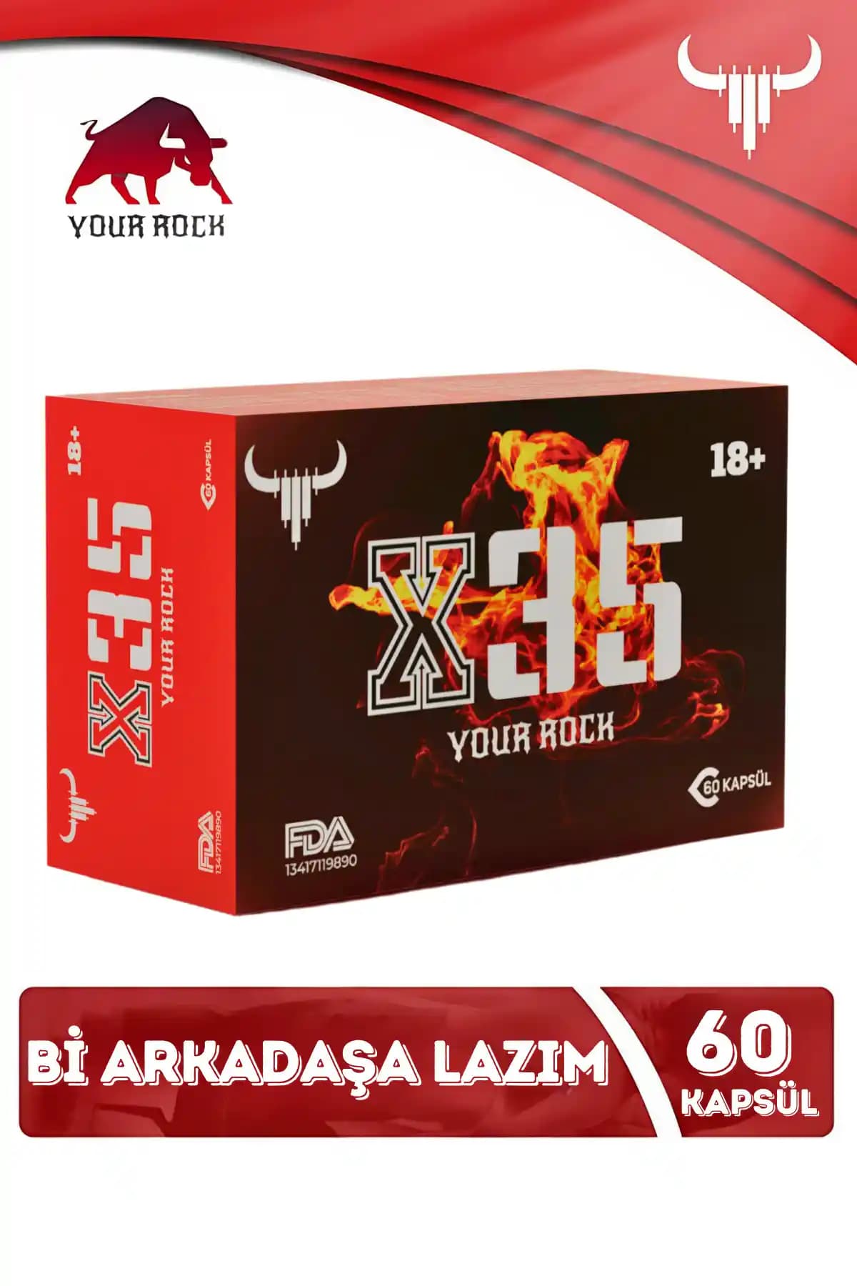 X35 YOUR ROCK Lepidyum-kore Ginsengi: Enerji ve Denge Sağlayan Doğal Takviye