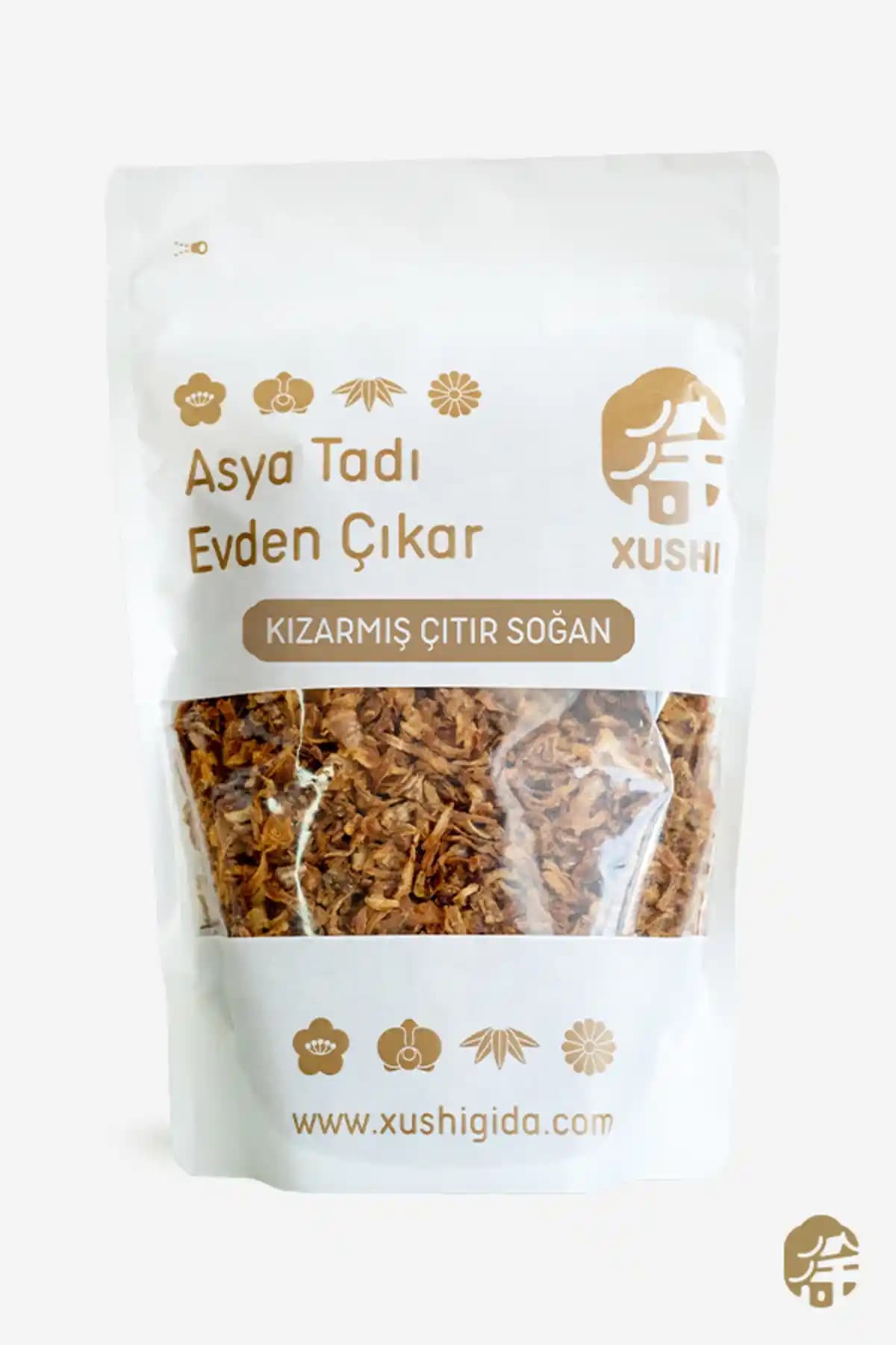 XUSHI GIDA Kızartılmış Kıtır Soğan 100g Pratik ve Çok Yönlü Kullanım İçin Uygun