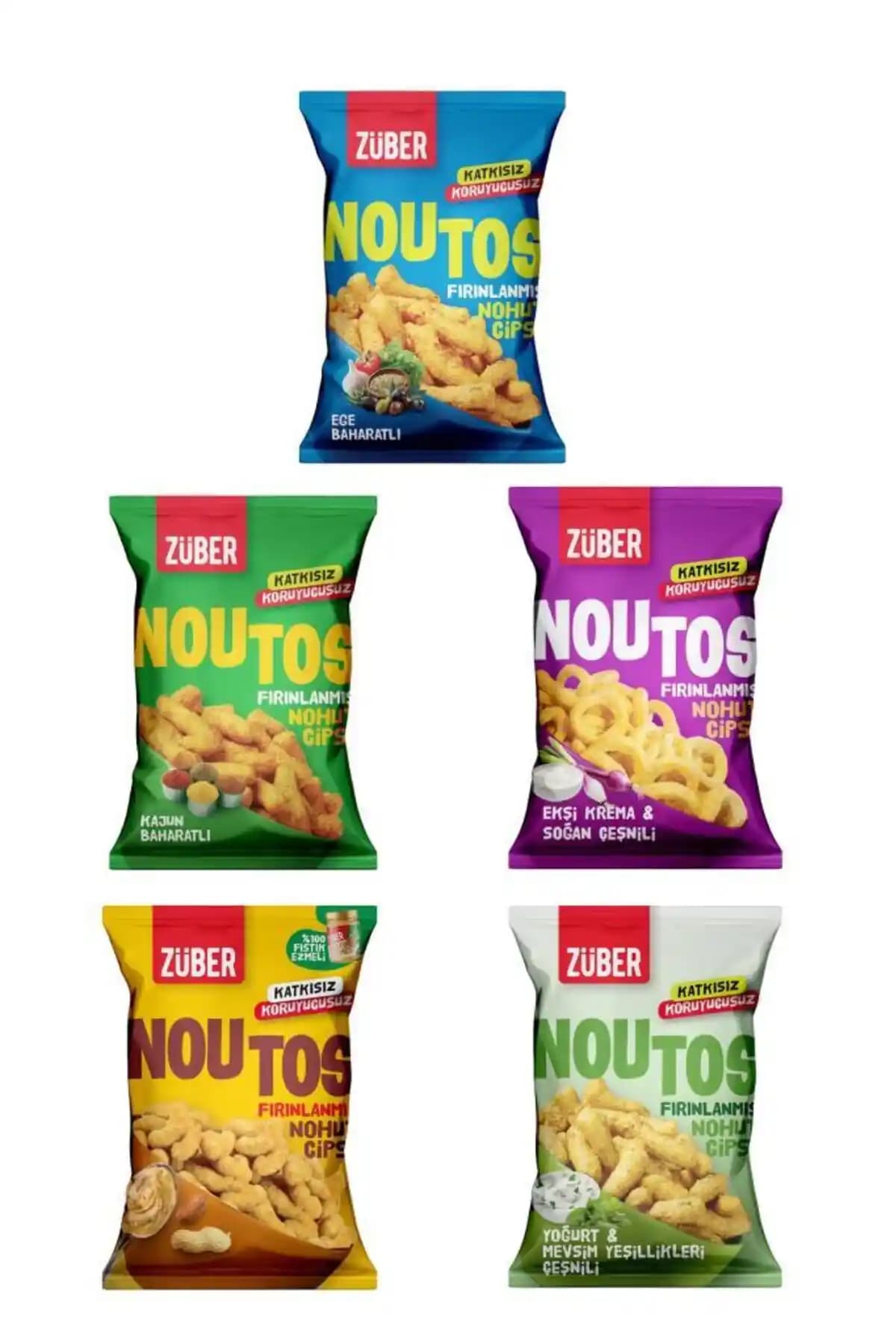 Züber Noutos Karma Paketi Sağlıklı ve Lezzetli Atıştırmalık Seçeneği Türkiye Menşei
