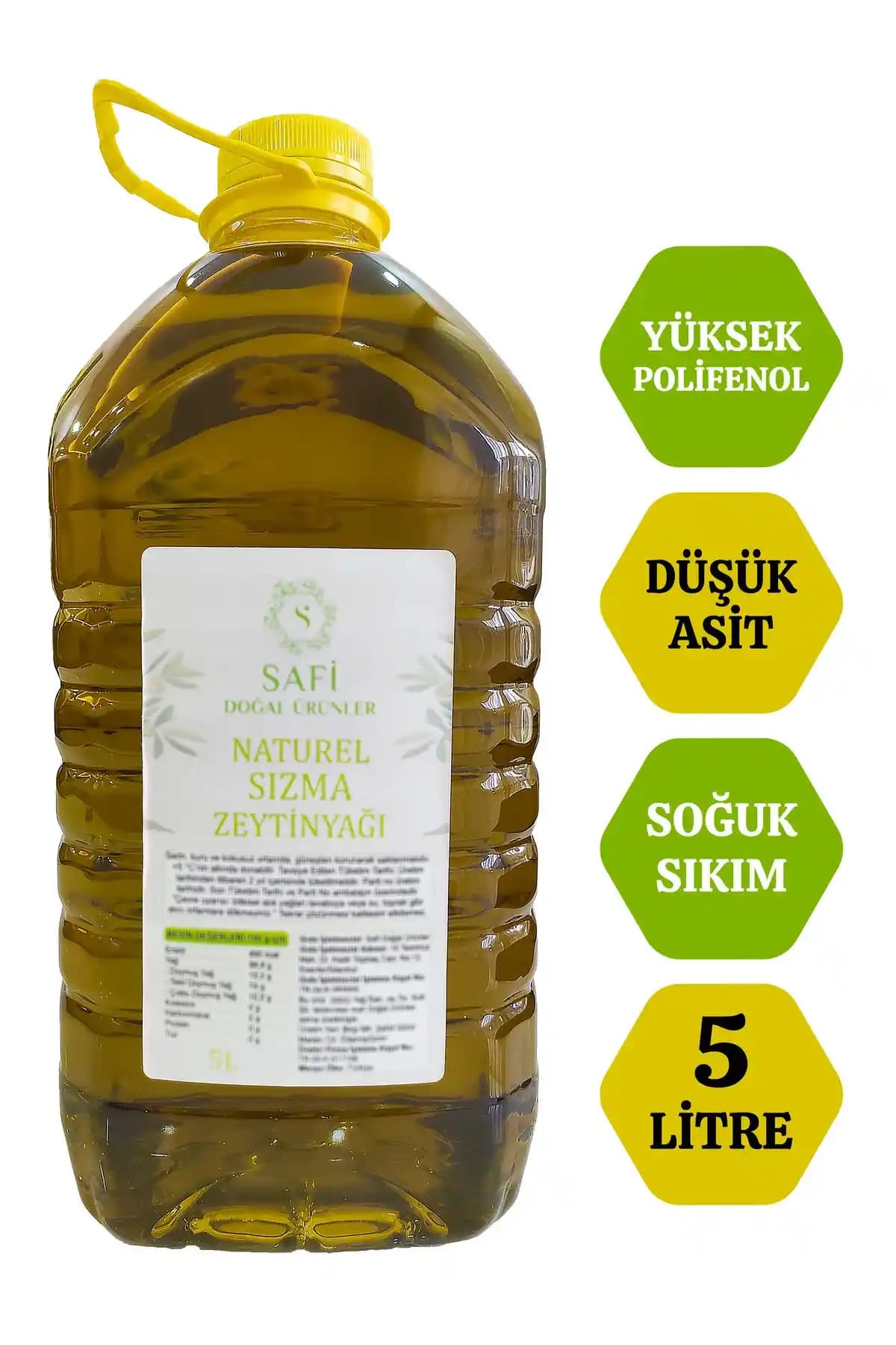 5 Litre Doğal Sızma Zeytinyağı Seçimi ve Sağlıklı Kullanım İpuçları