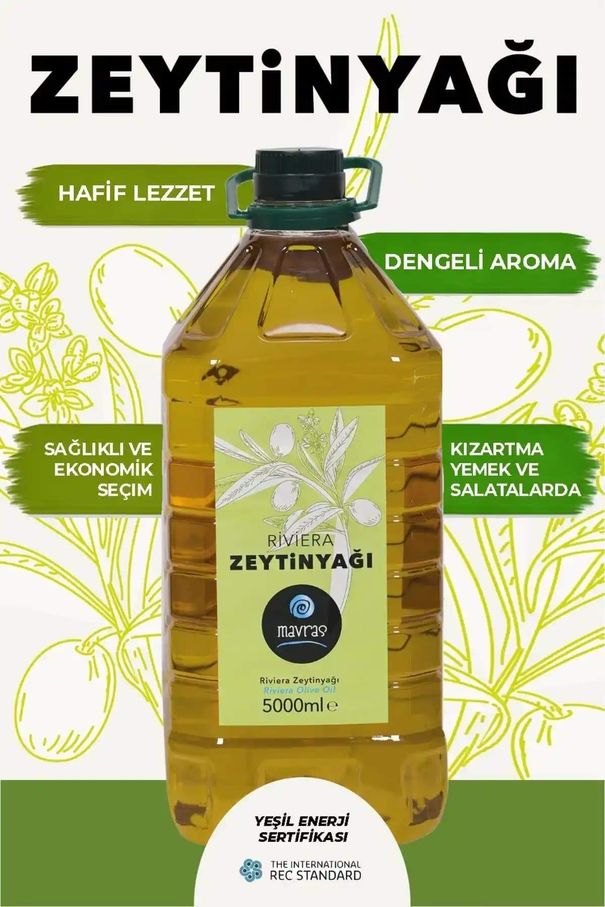 5 litrelik saf ve lezzetli zeytinyağı seçimi ve kullanımı için ipuçları