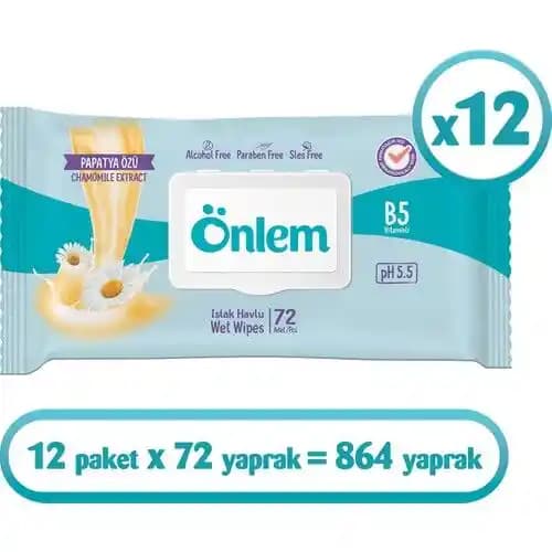 72'li Islak Mendil Ürünleri: Günlük Hijyen ve Temizlik İçin Pratik Çözüm