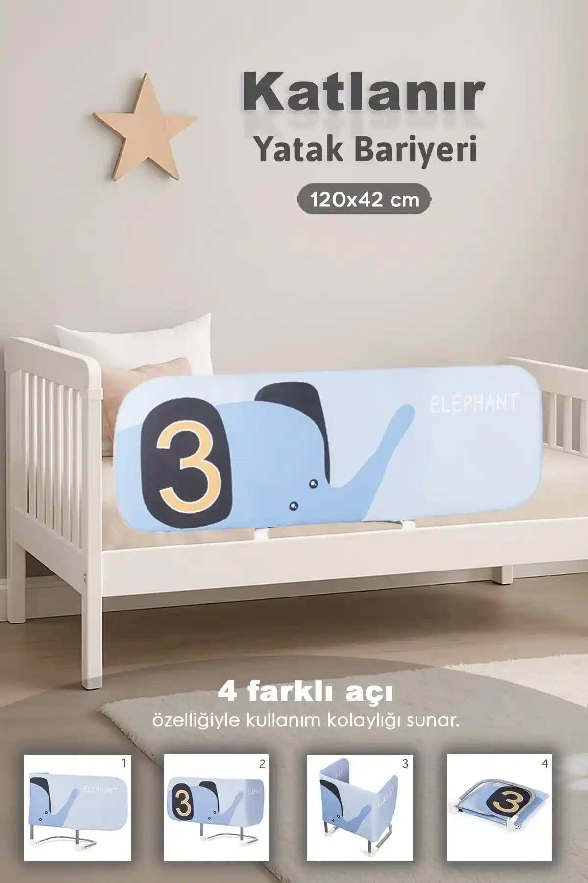 Bebek Güvenliği İçin Yatak Bariyerleri: Güvenli ve Kullanışlı Çözüm Seçenekleri