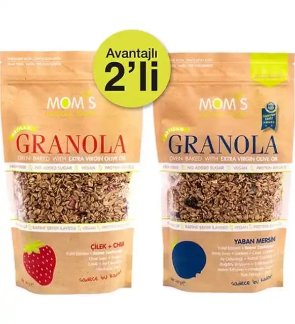 Çilek, Chia ve Yaban Mersini ile Zenginleştirilmiş Granola: Sağlıklı Atıştırmalık Seçenekleri ve Faydaları