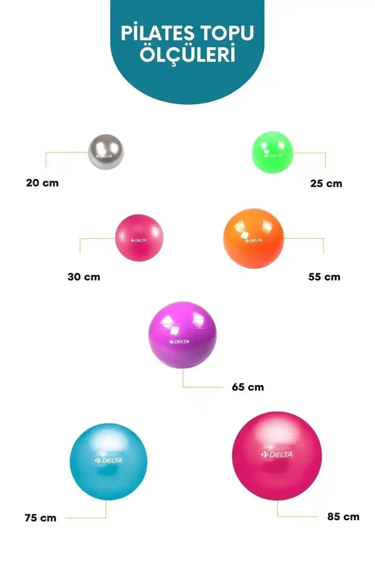 Delta Marka Pilates Topları Boyut Seçimi ve Egzersiz Güvenliği Rehberi