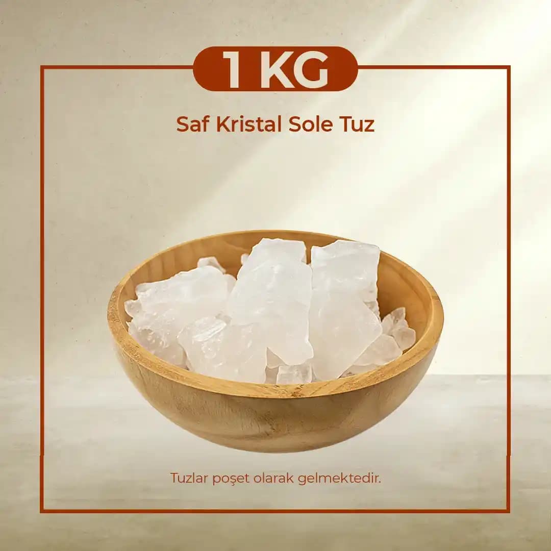 Doğal Saf Kaya Tuzu: Sağlıklı ve Minerallerle Dolu Bir Tuz Alternatifi