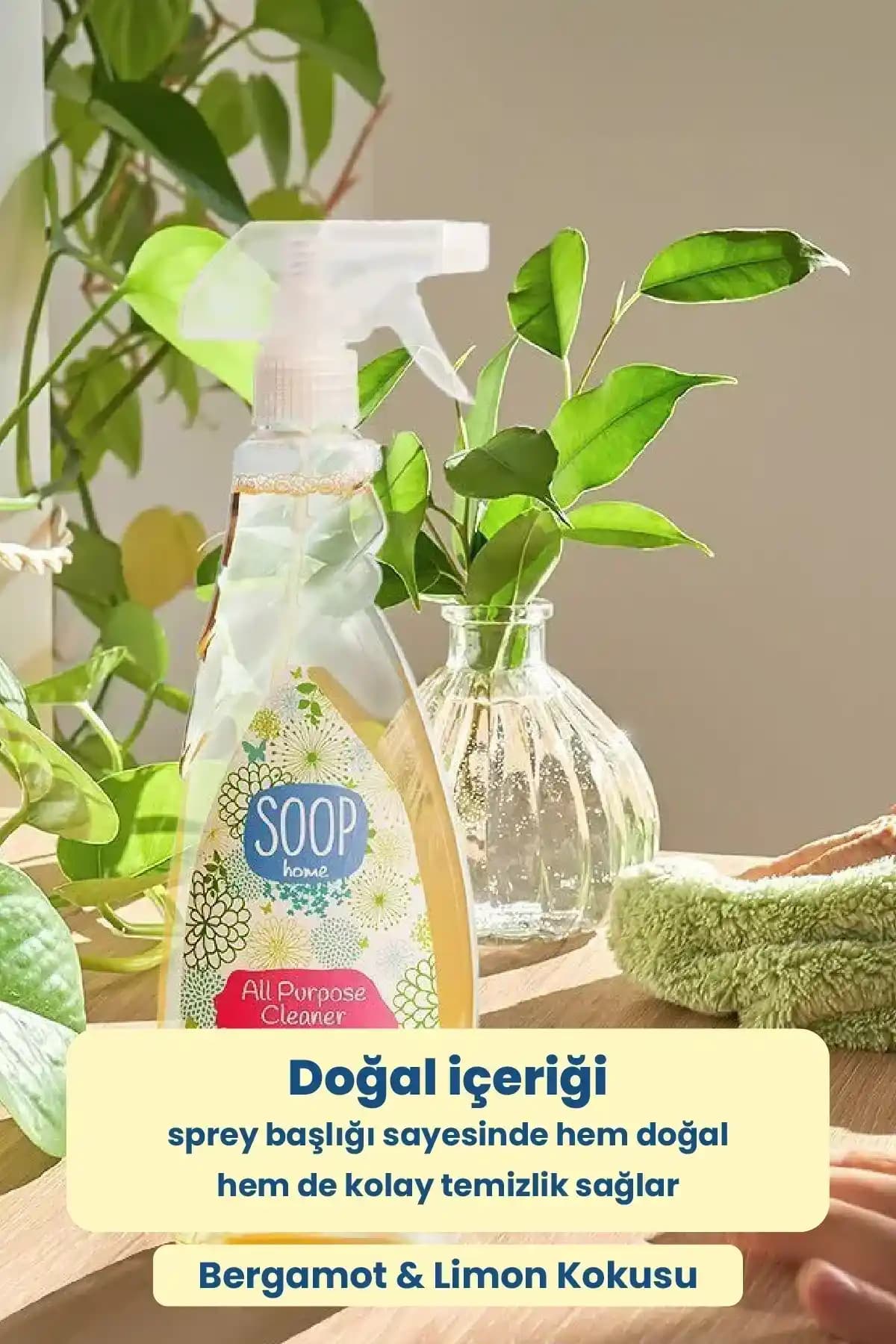 Doğal ve Güvenli Çok Amaçlı Temizleyiciler: Sağlıklı ve Çevre Dostu Temizlik Çözümleri