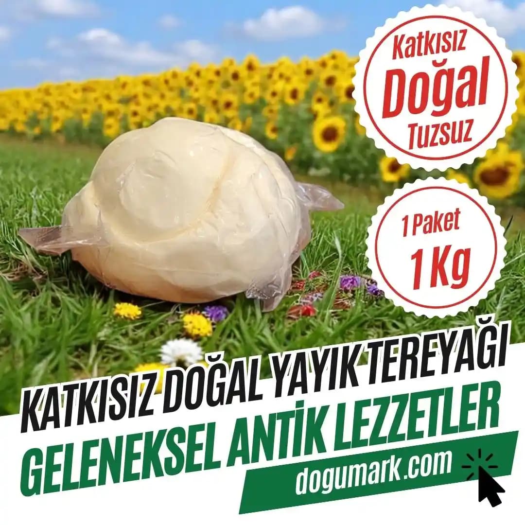 Doğal Yapım Tuzsuz Yayık Tereyağı: Sağlıklı ve Geleneksel Bir Seçenek