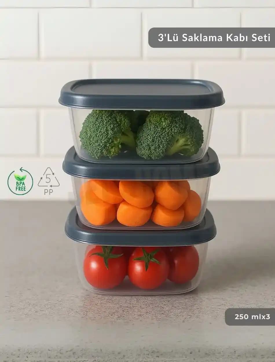 Dondurucu Uyumlu Plastik Saklama Kabı: Pratik ve Güvenilir Gıda Saklama Çözümü
