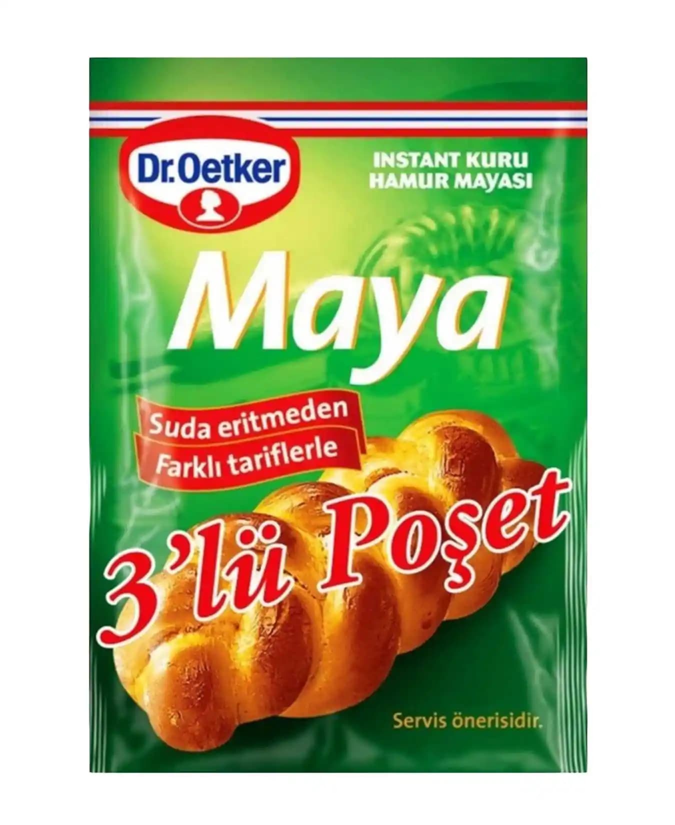 Dr. Oetker 3'lü Maya Paketi: Pratik ve Güvenilir Hamur İşleri İçin Uygun Çözüm