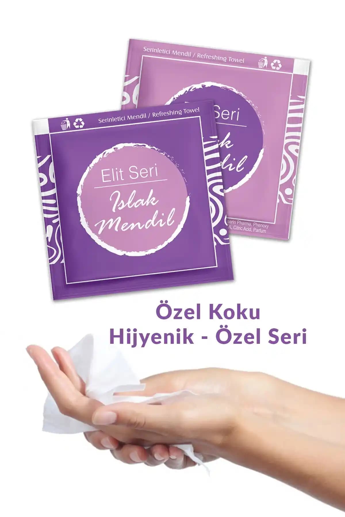 Evde ve Dışarıda Günlük Hijyen İçin Pratik ve Cilt Dostu Islak Mendil