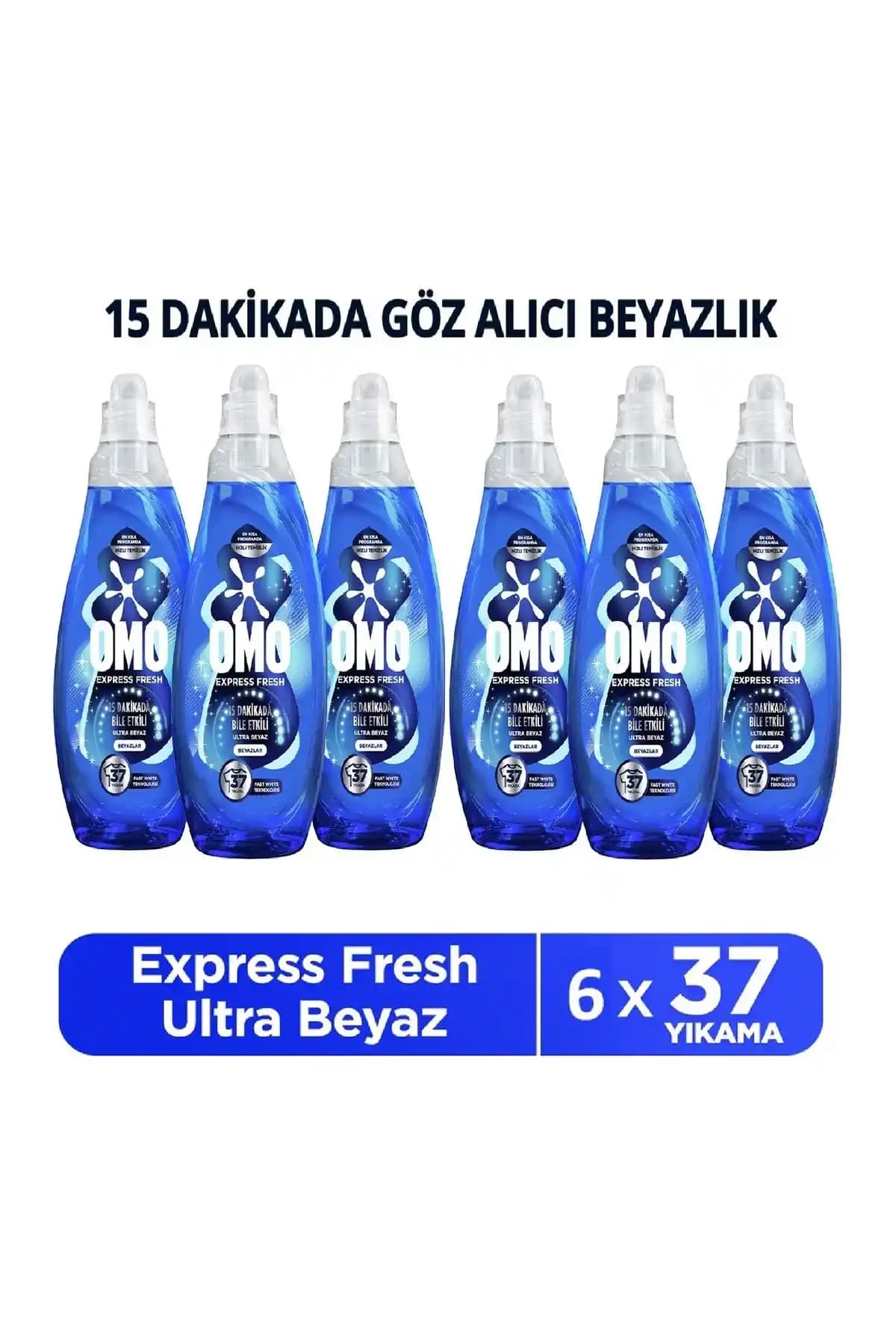 Express Fresh Güçlü Sıvı Çamaşır Deterjanı: Yoğun Kir ve Lekeleri Etkili Temizler