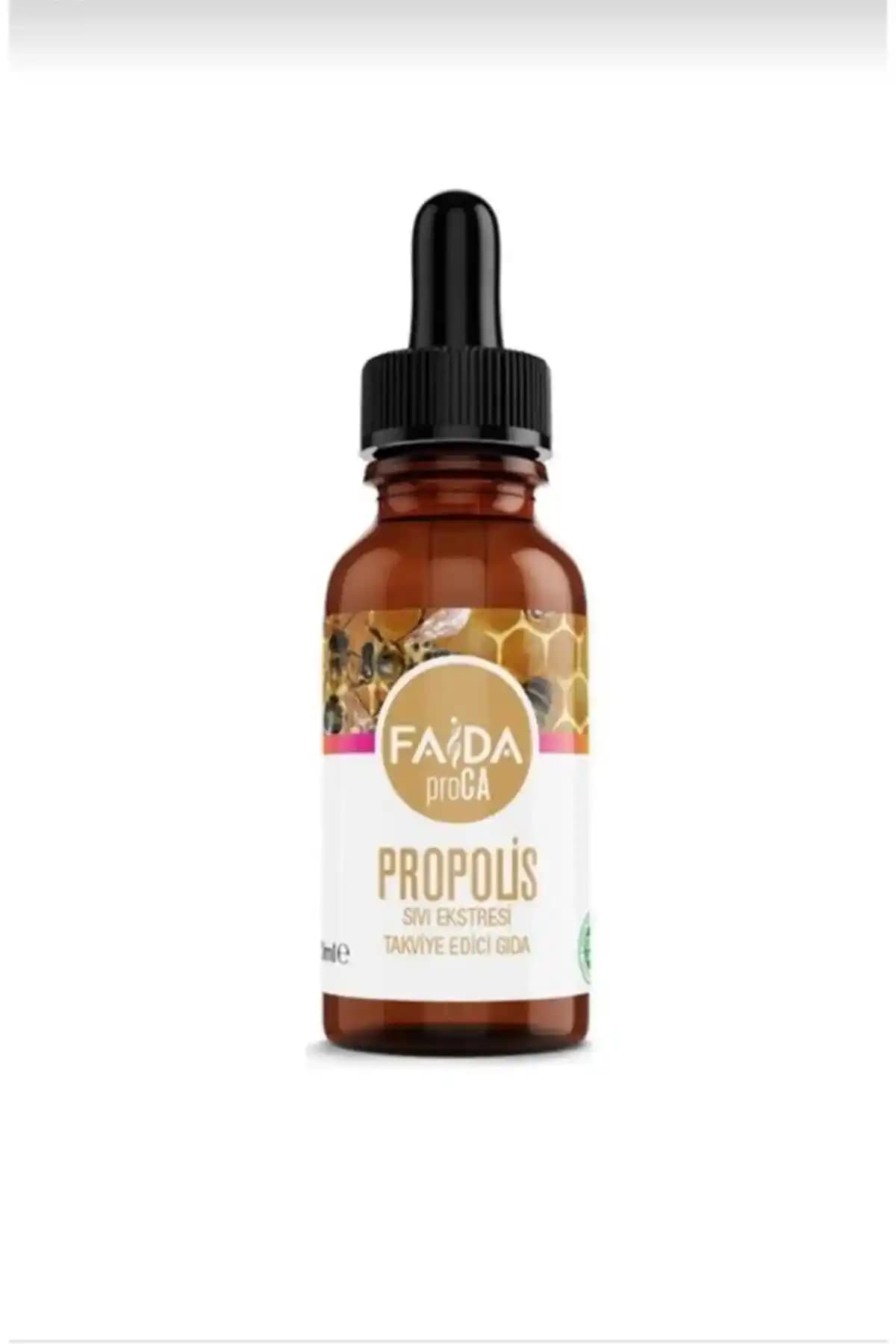 Faida Proca Propolis Sıvı Ekstraktı Doğal Bağışıklık Güçlendirici Sağlık Destek Ürünü