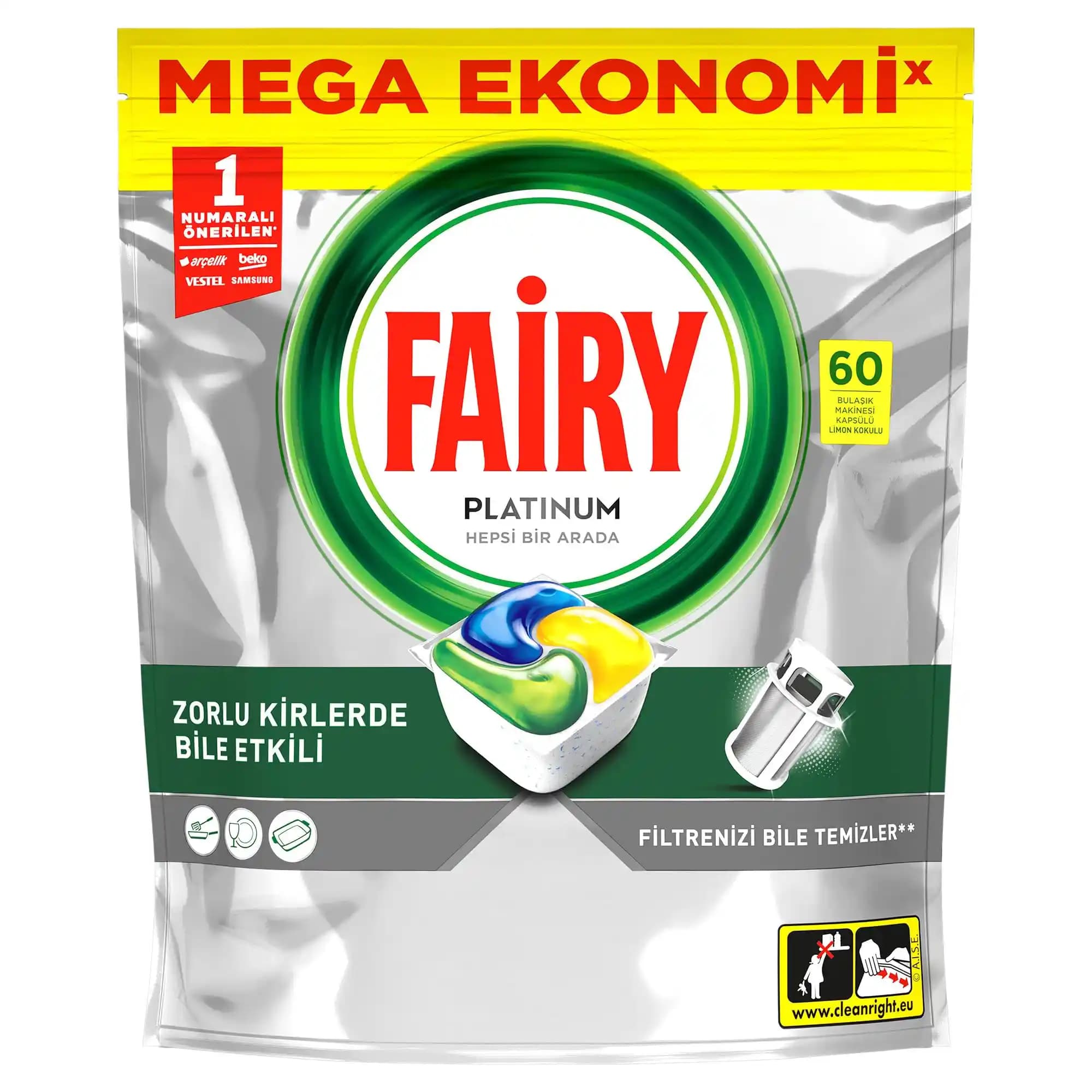 Fairy Platinum Kapsülleri ile Bulaşık Makinesi Temizliği ve Hijyenik Sonuçlar