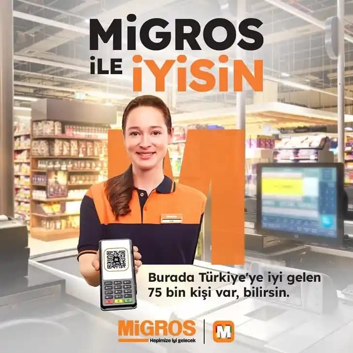 Gaziemir Migros'ta Teknolojik ve Müşteri Odaklı Modern Alışveriş Deneyimi