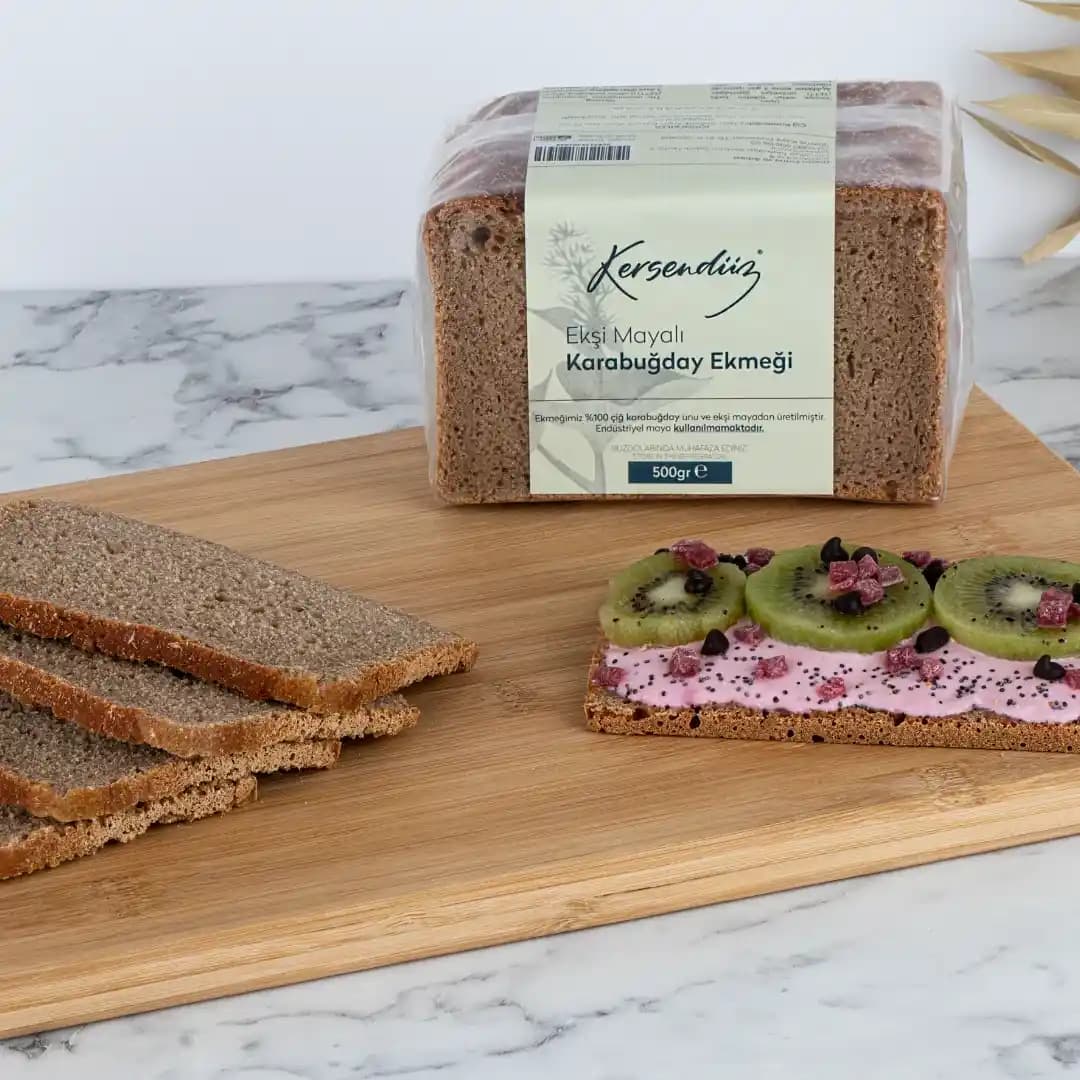 Glutensiz Ekşi Mayalı Karabuğday Ekmeği: Sağlıklı ve Sindirimi Kolay Alternatif