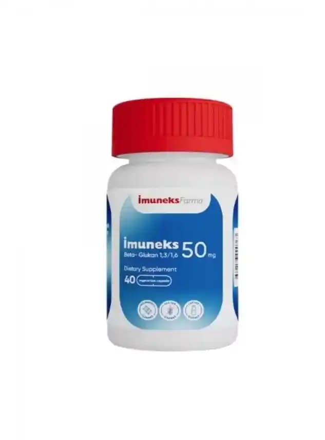 İmmuneks 50 mg Bağışıklık Sistemini Güçlendiren Takviye Ürünü Bilgilendirmesi