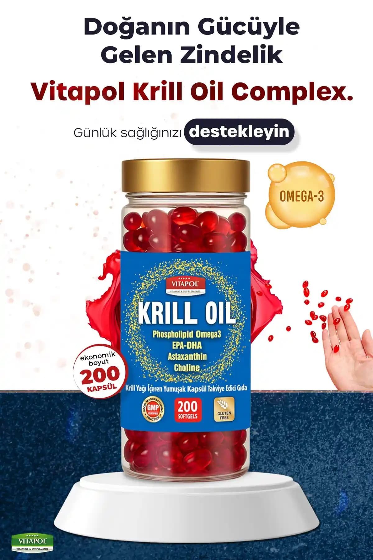Krill Yağı Nedir? Sağlık ve Ekonomik Faydalarıyla Doğal Takviye Seçeneği