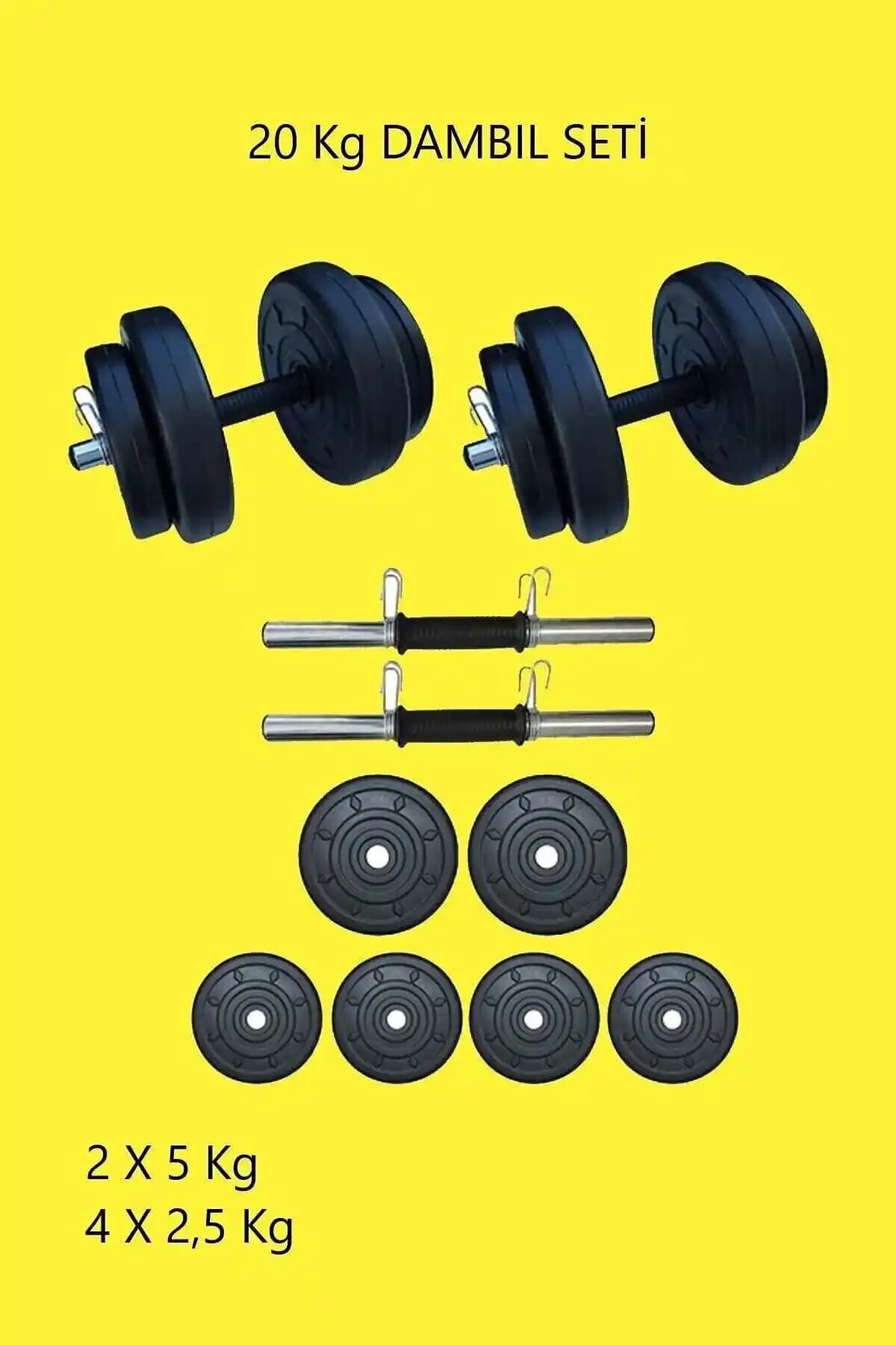 Megaset Mocca Style Ağırlık Seti: Çok Yönlü Kullanım ve Dayanıklı Tasarım ile Ev ve Spor Salonları İçin