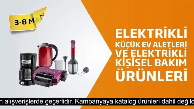 Migros'ta Küçük Elektrikli Ev Aletleri ve Ev İşleri Ürünleri: Geniş Ürün Yelpazesi ve Online Alışveriş Seçenekleri