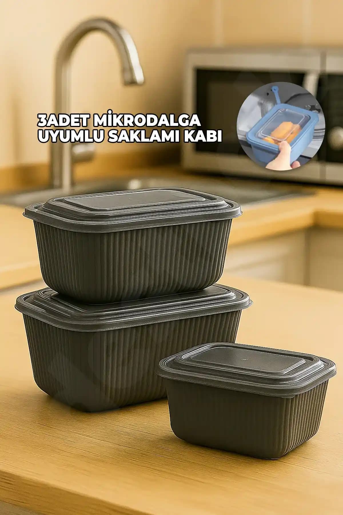 Mikrodalga Uyumlu Saklama Kapları: Güvenli ve Pratik Mutfak Çözümleri