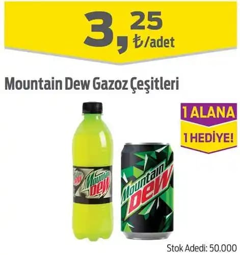 Mountain Dew'un Farklı Tat Çeşitleri ve Lezzet Dünyasında Yolculuk