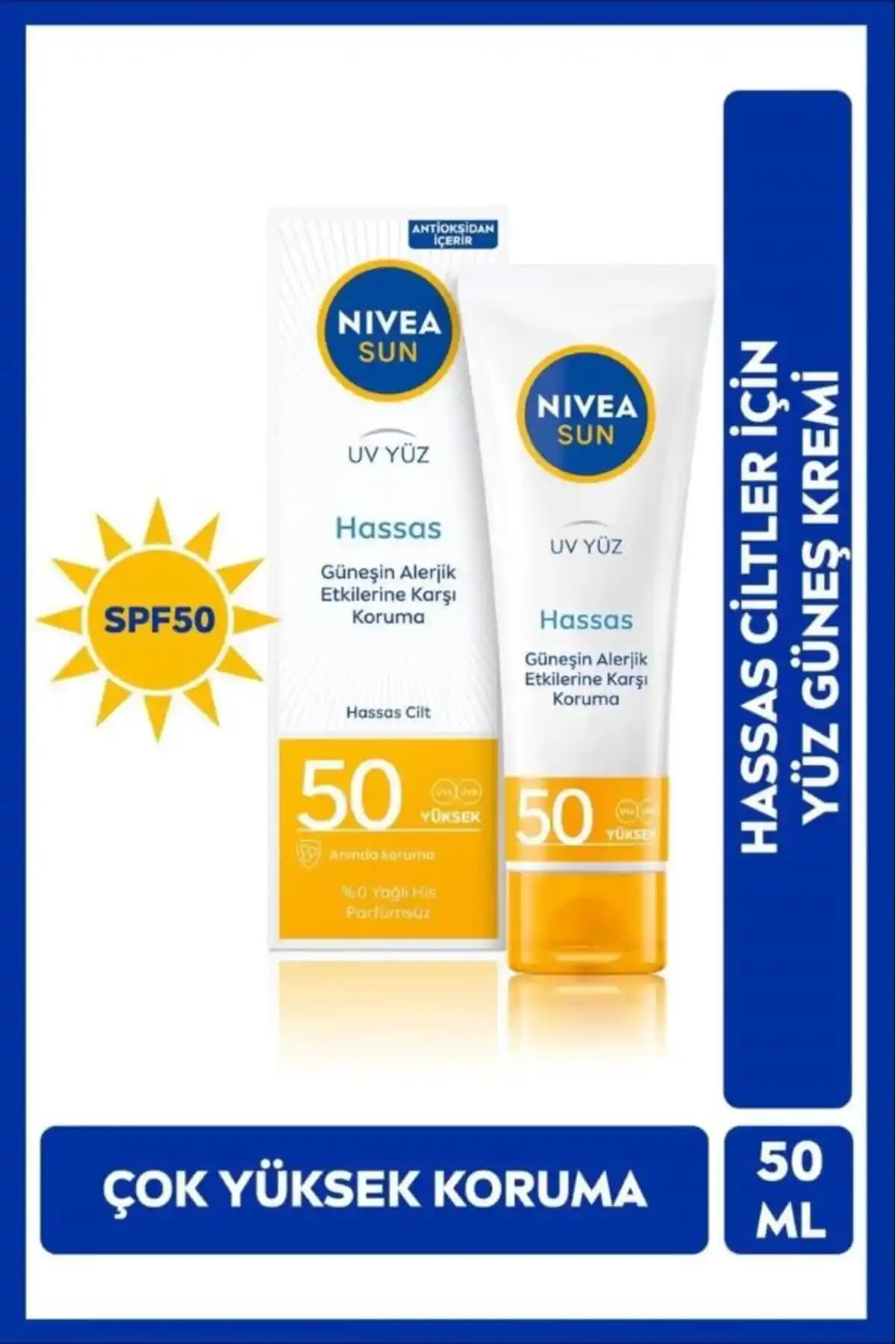Nivea Hassas Ciltler İçin Güneş Kremi: Güvenilir ve Hafif Güneş Koruma Çözümü