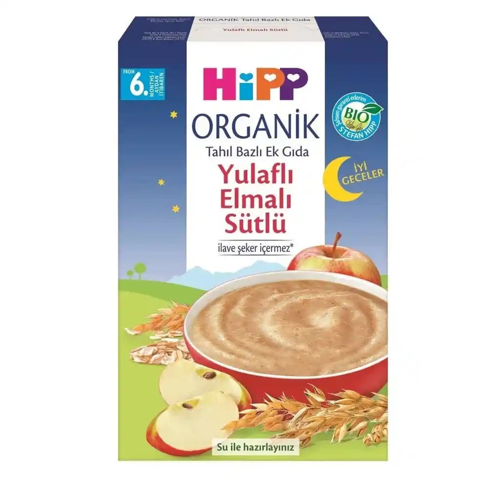 Organik ve Güvenilir Sütlü Elmalı Bebek Gece Maması Ürünleri ve Kullanım İpuçları