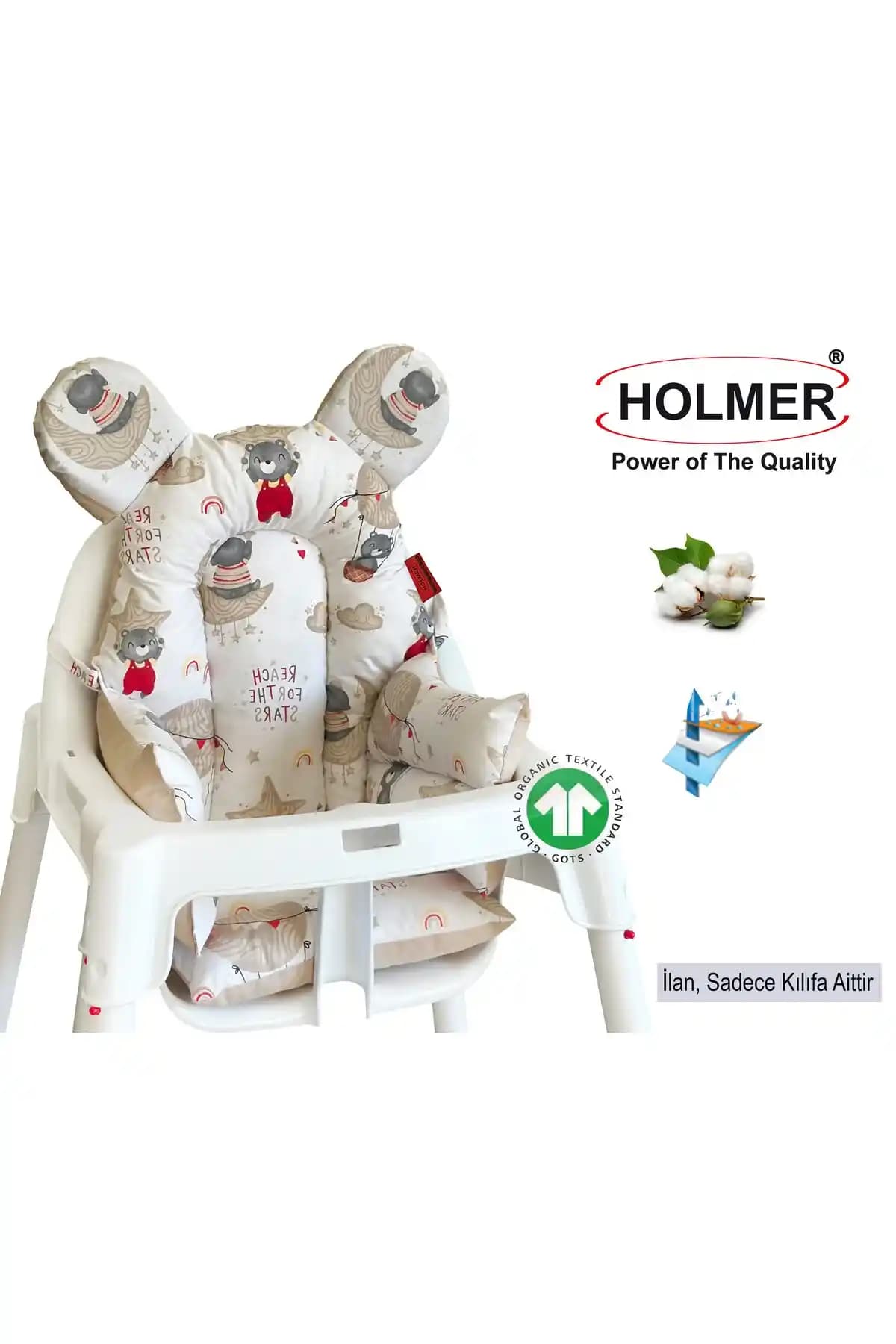 Organik ve Hijyenik Mama Sandalyesi Minderleri ile Güvenli Beslenme Ortamları