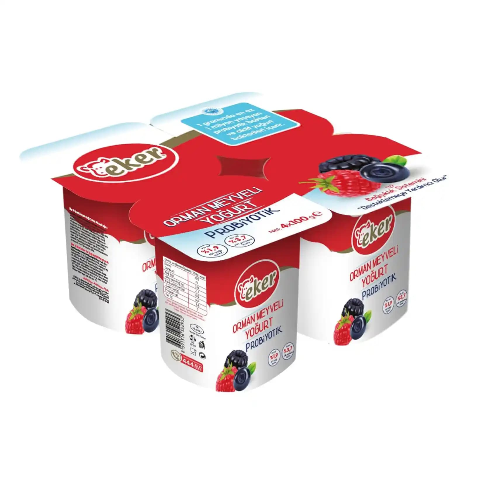 Orman Meyve Aromalı Probiyotik Yoğurt: Sağlık ve Günlük Kullanımda Faydaları