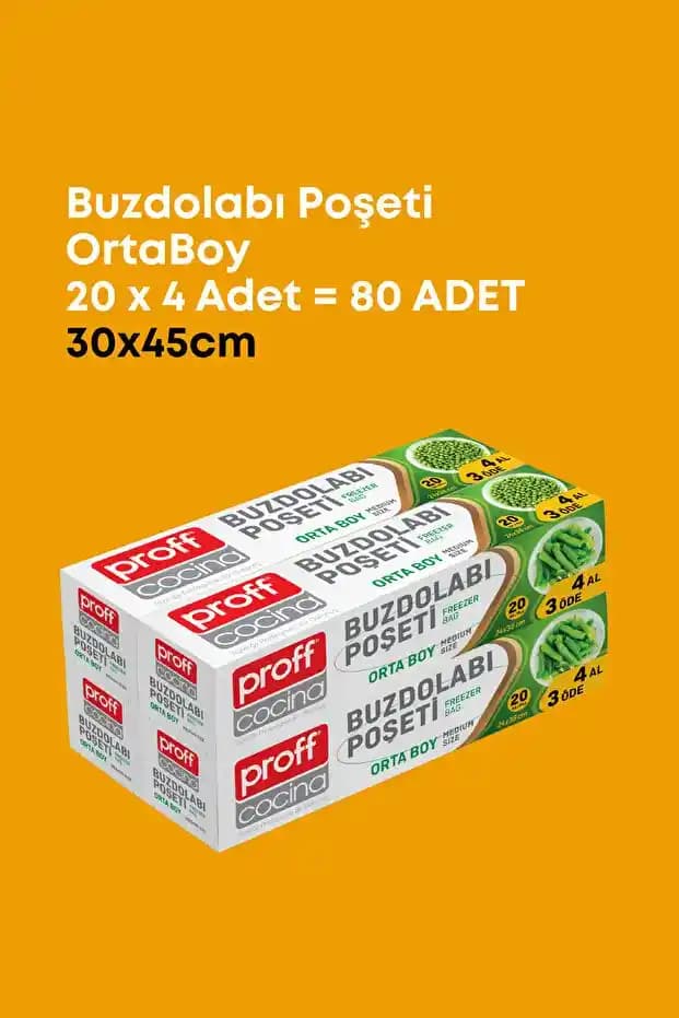Orta Boy Buzdolabı Saklama Poşetleri: Günlük Kullanım İçin Güvenilir ve Pratik Çözüm