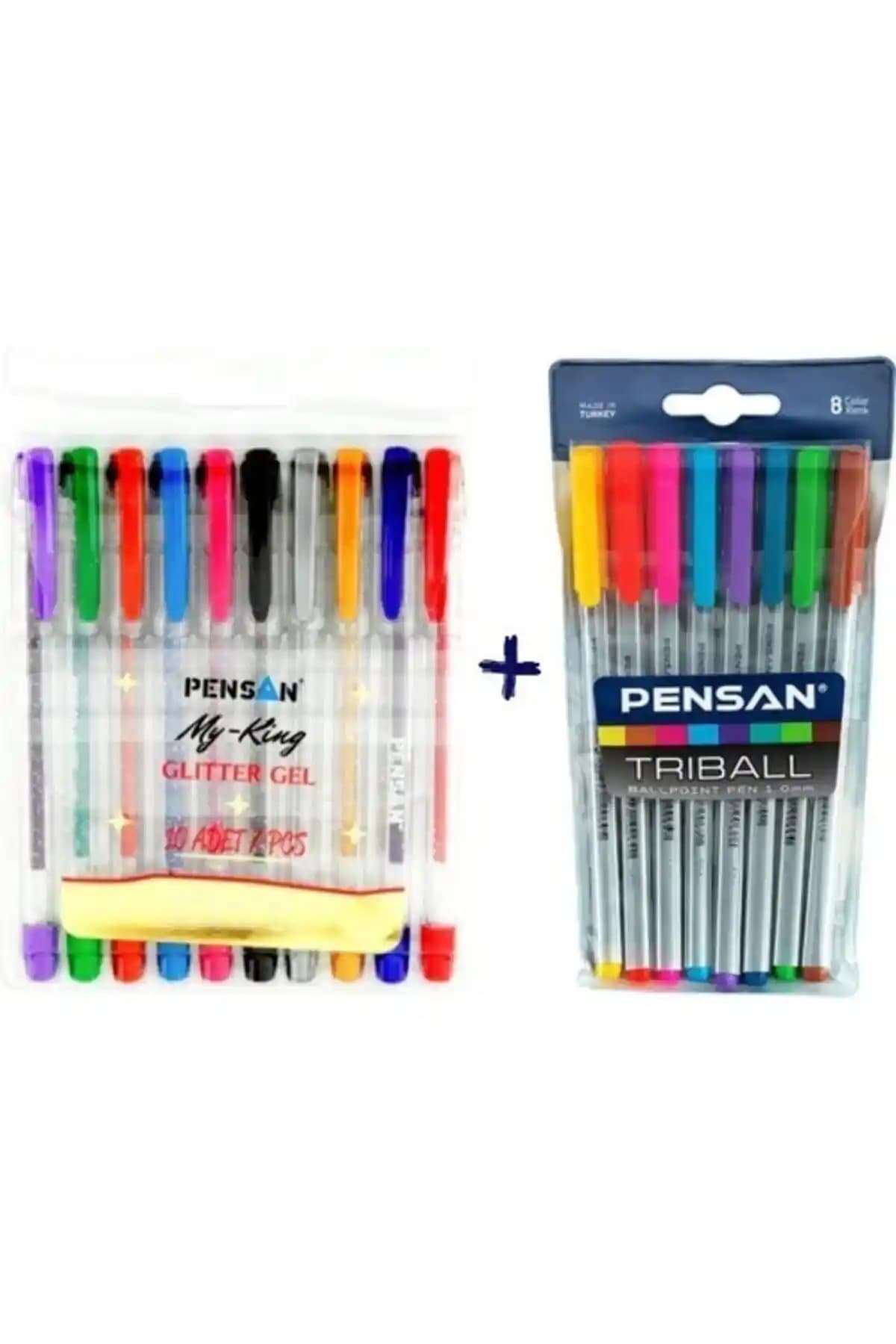 Pensan My King Canlı Renkler Kalemler: Öğrencilere Uygun Dayanıklı ve Çekici Tasarımlı Kalemler